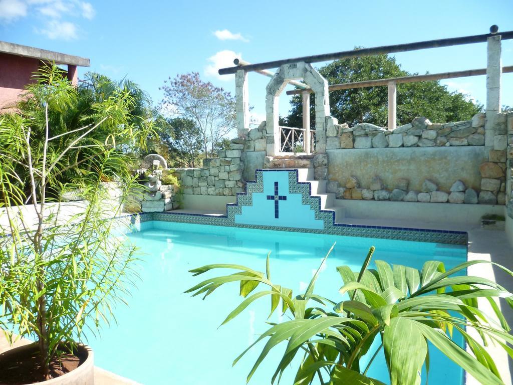 Hacienda Hotel Santo Domingo Izamal Exteriör bild